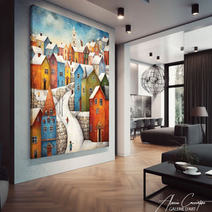 Tableau Aquarelle Paysage