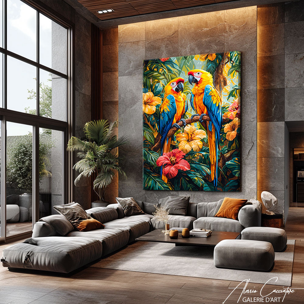 Peinture de Perroquet
