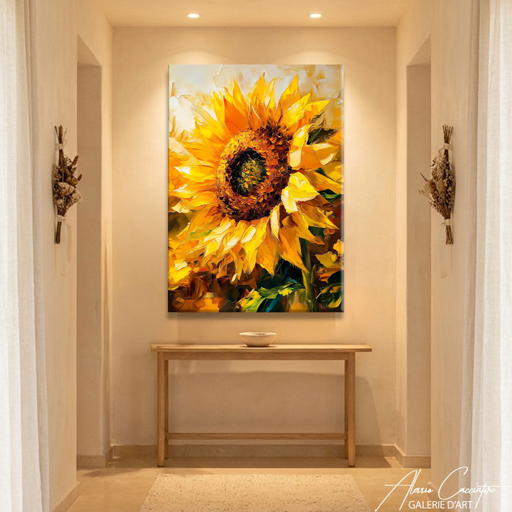 Affiche Avec Tournesol