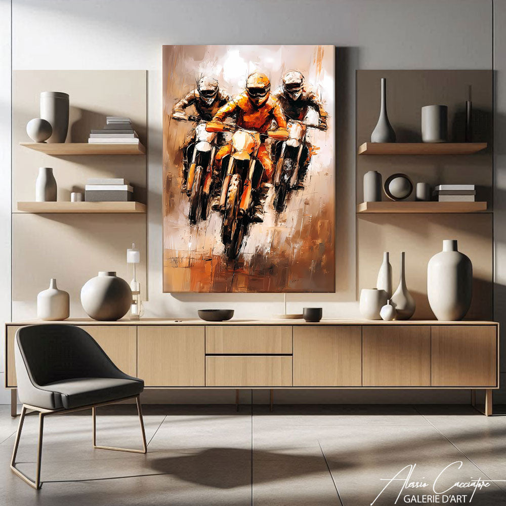 Tableau Deco Moto