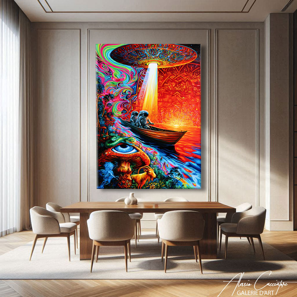 Affiche Psychedelique Artiste