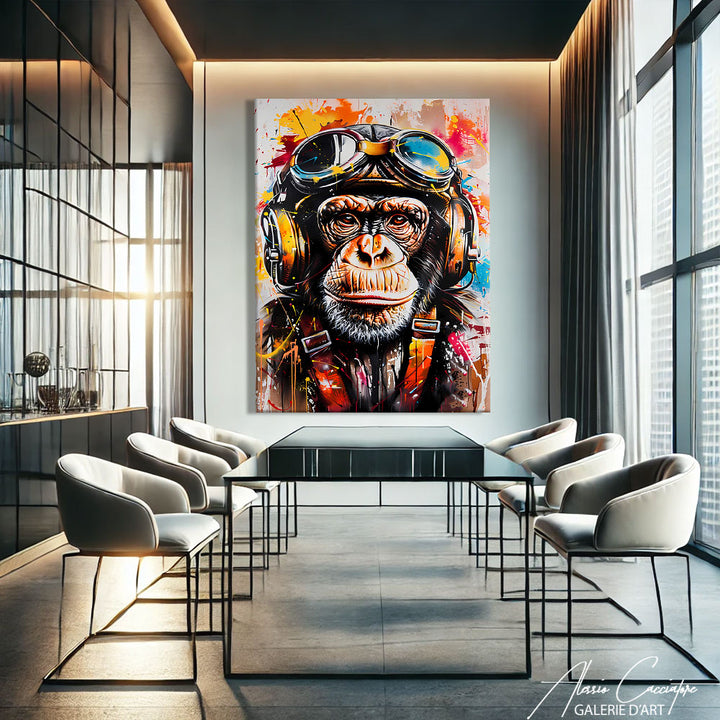 peinture de singe