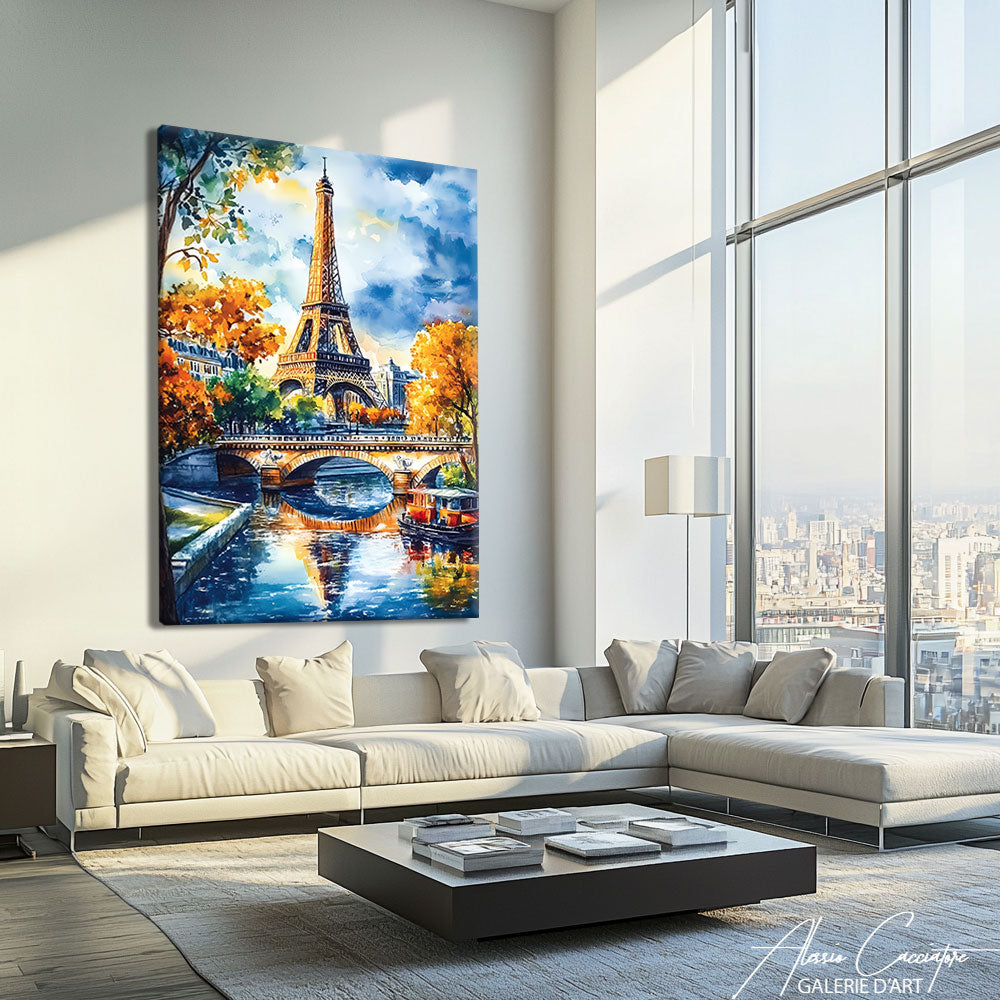 Tableaux Aquarelle Paris
