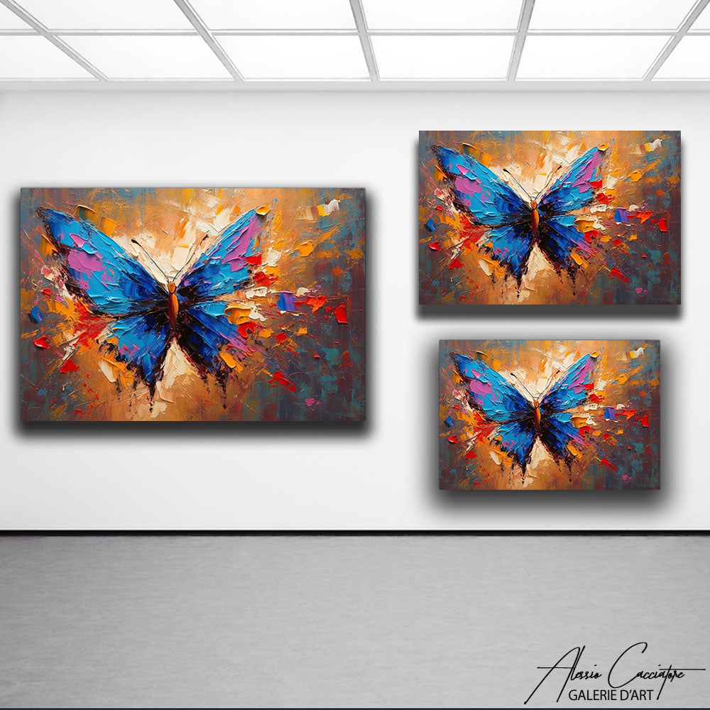 Tableau toile déco Les papillons - toile moderne grand format Tableau toile déco Les papillons - toile moderne grand format