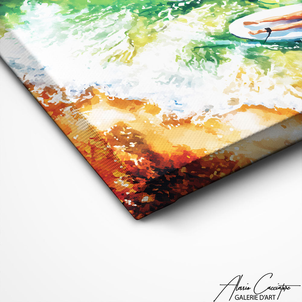 Art Mural Deco Surf