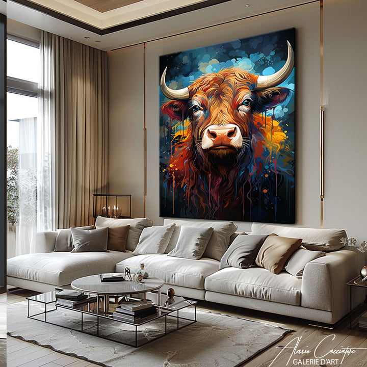 Tableau Highland Cow
