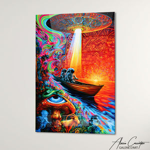Cadre Psychedelique Artiste