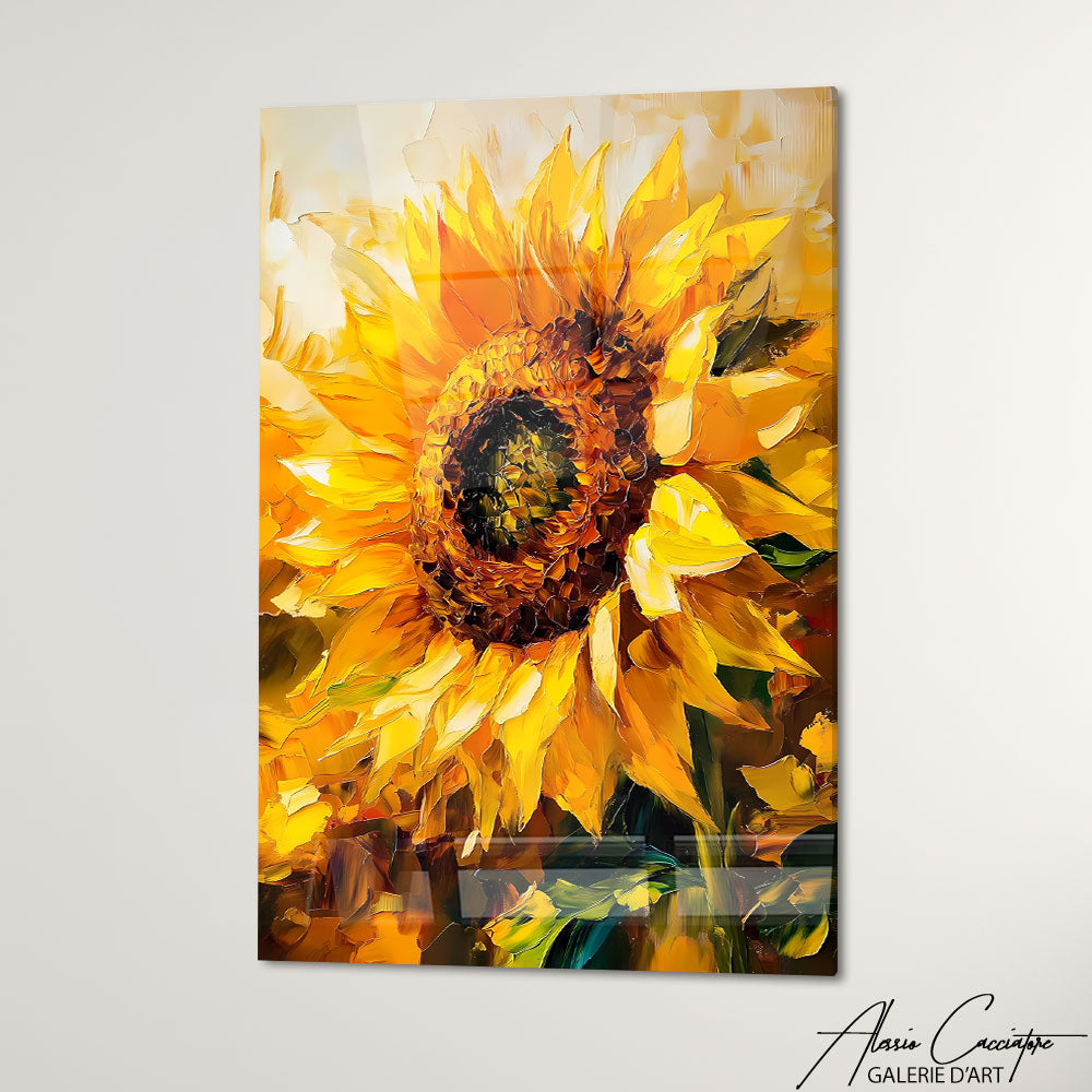 Cadre Avec Tournesol