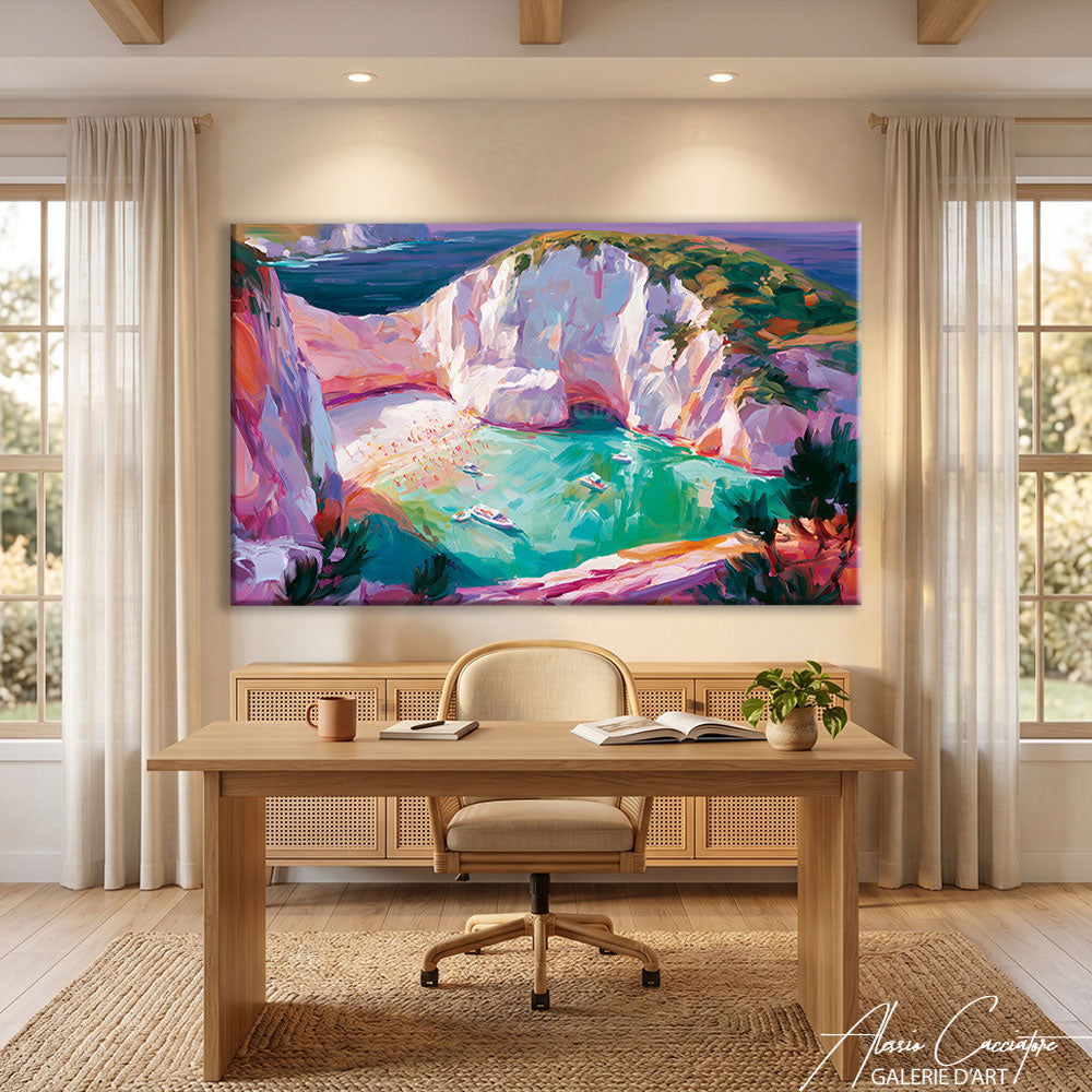 Affiche Tableau Plage