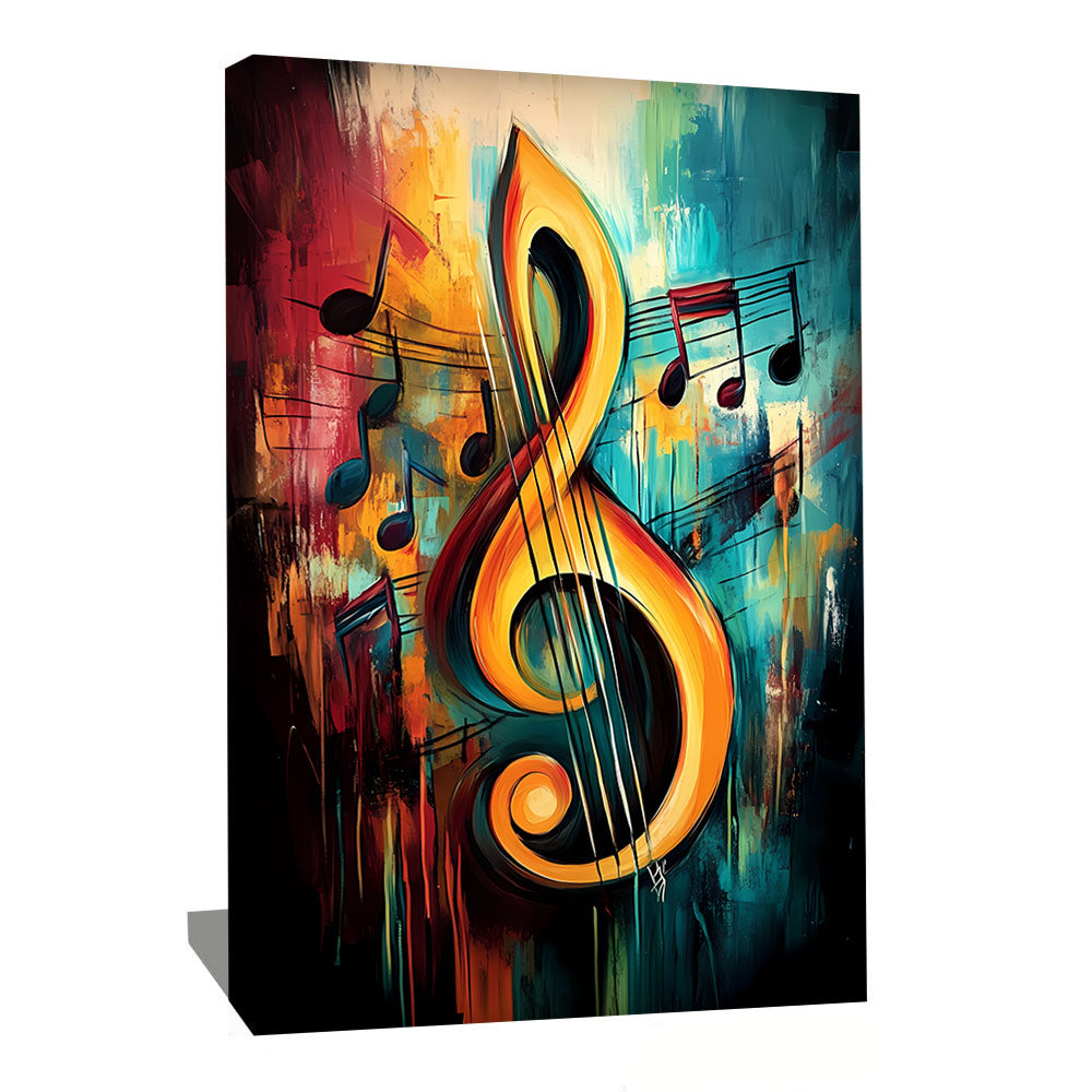 Musical Note Painting | Alessio Cacciatore
