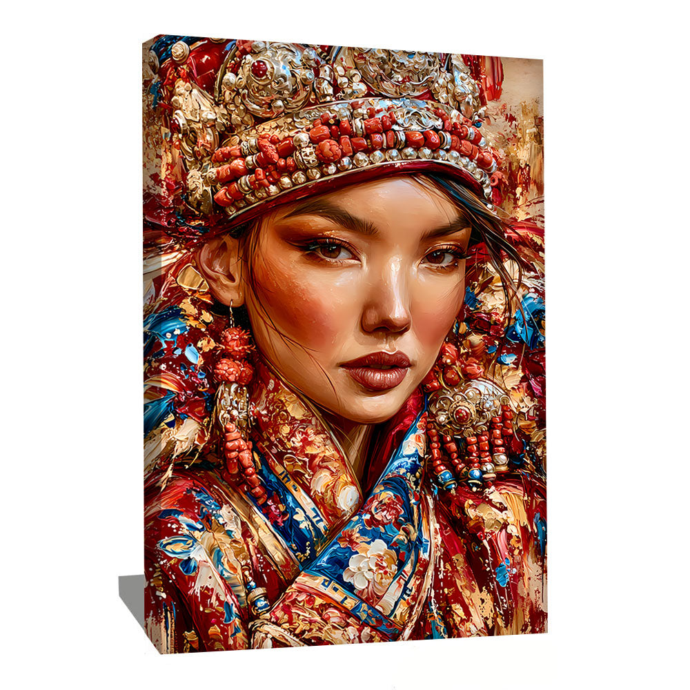 Tableau Femme Asiatique