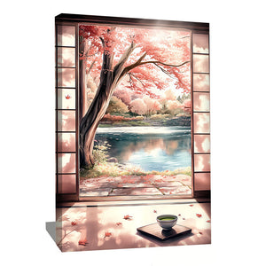 Peinture Fleurs De Cerisier