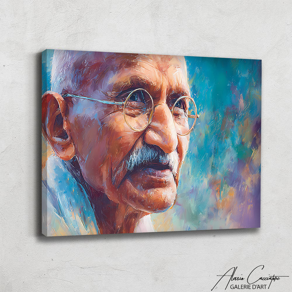 Peinture Gandhi