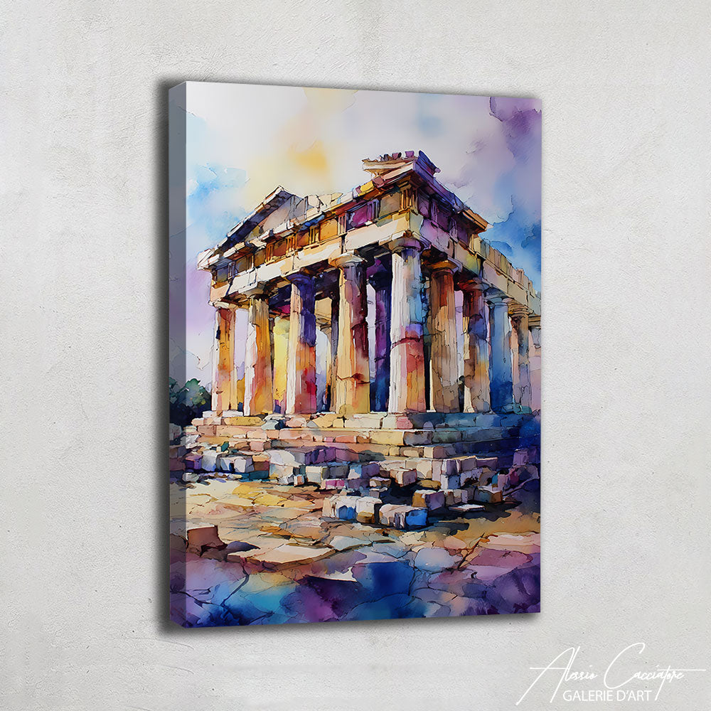 Tableau Moderne Aquarelle
