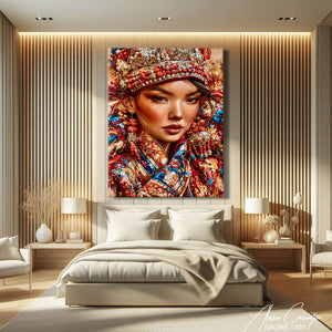 Toile Femme Asiatique