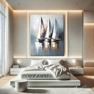 TABLEAU MARINE GRIS