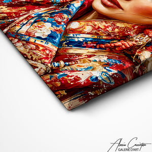 Art Mural Femme Asiatique