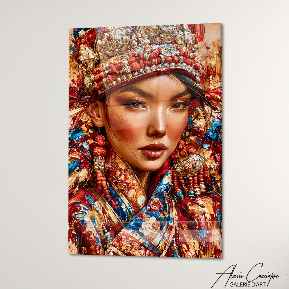 Cadre Femme Asiatique
