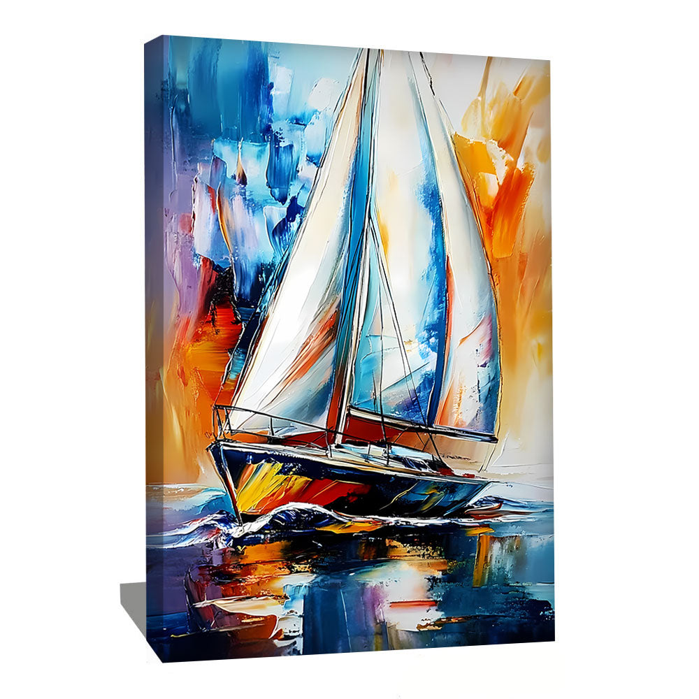 TABLEAU MARINE BATEAU VOILIER
