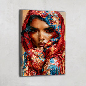 Tableau Femme Afghane