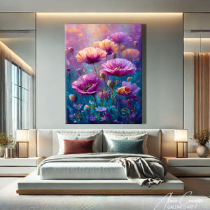 Tableau Fleurs Moderne