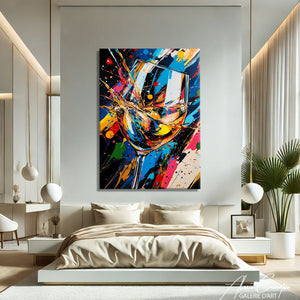 Peinture tableau salon
