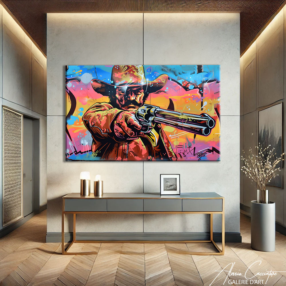 Tableau Street Art Moderne