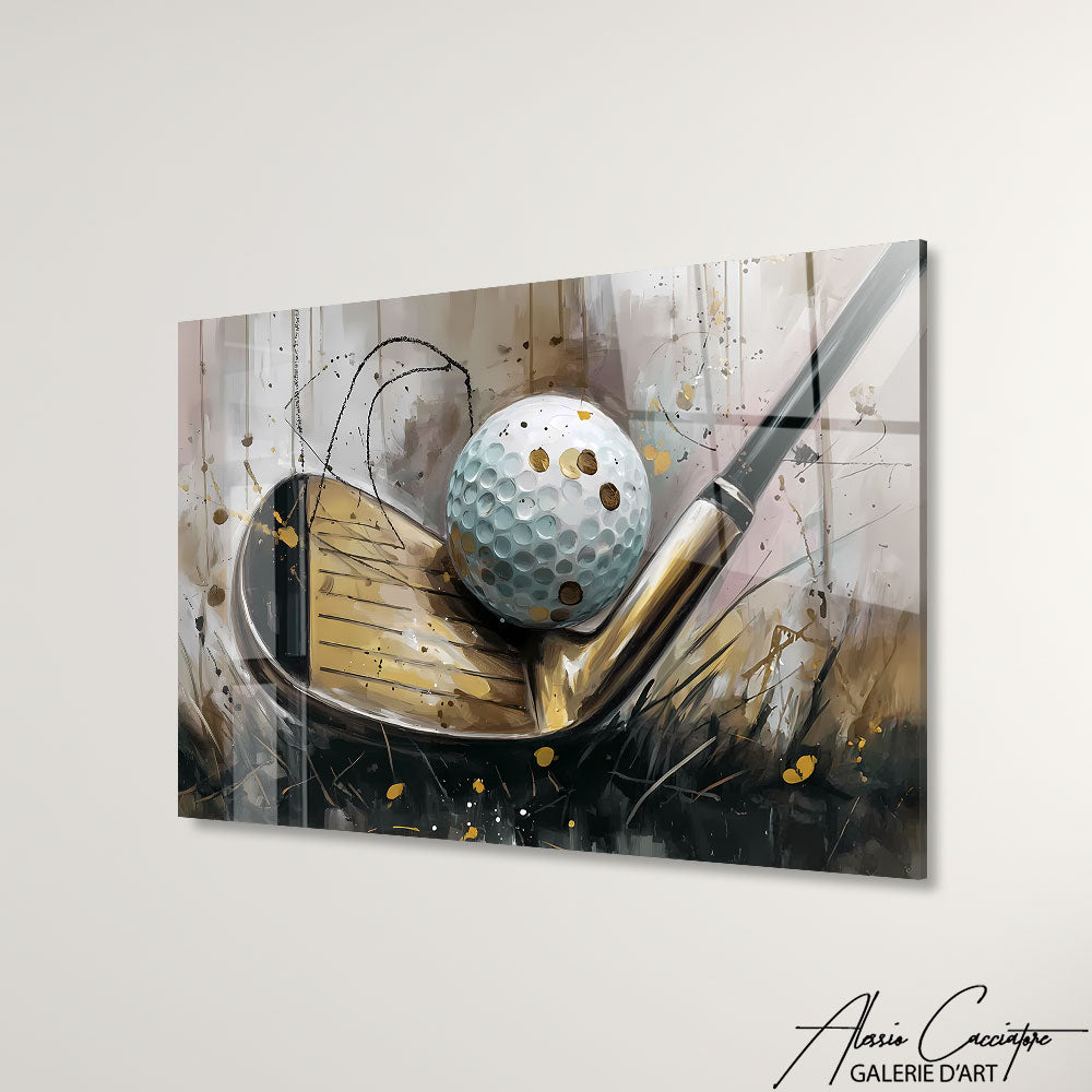 Tableau golfeur