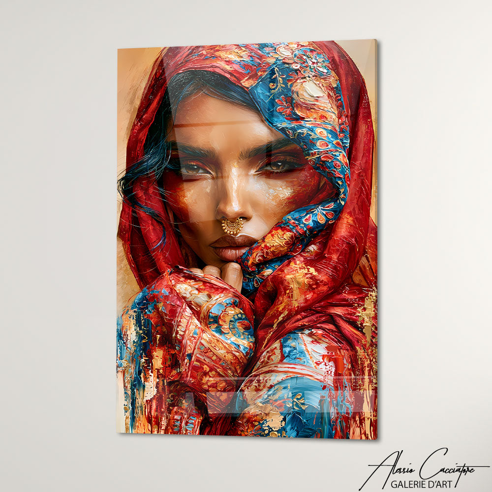 Cadre Femme Afghane