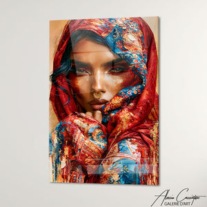 Cadre Femme Afghane