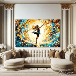 Tableau Abstrait Grand Format