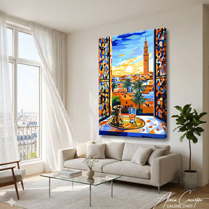 Affiche Fenetre Ouverte Peinture