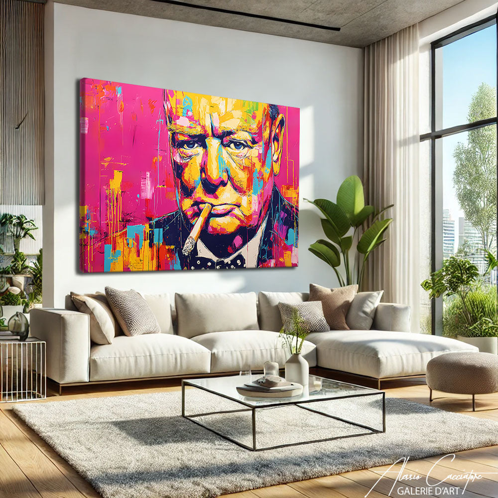 Tableau Street Art Moderne
