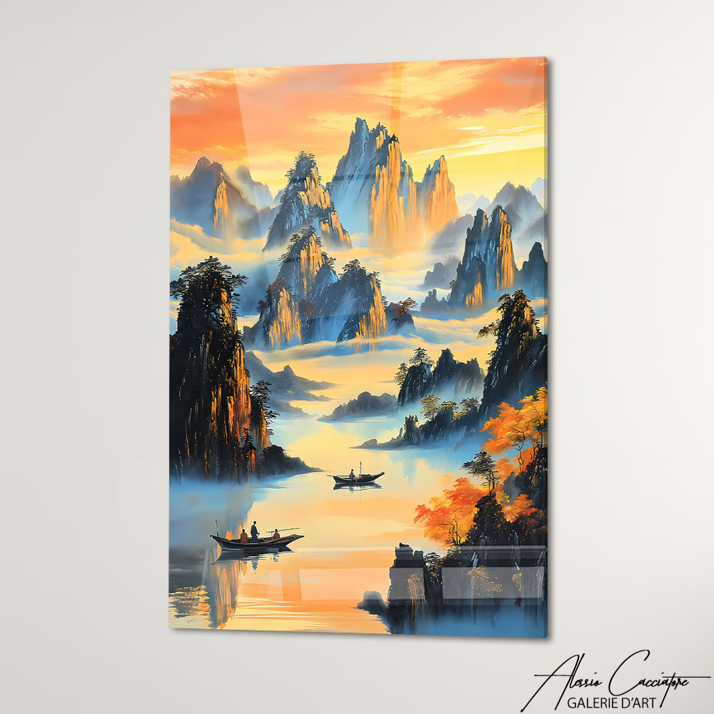 Cadre Peinture Chinois