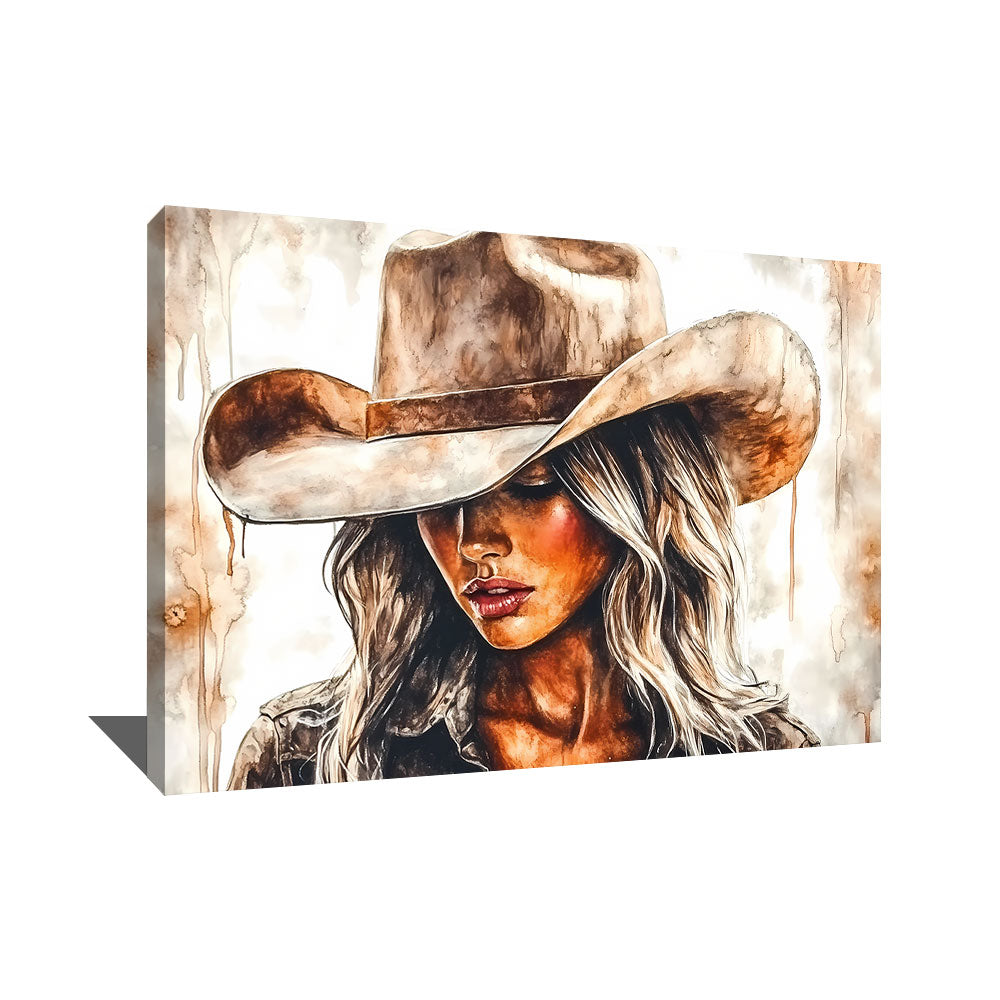 Tableau Femme Western