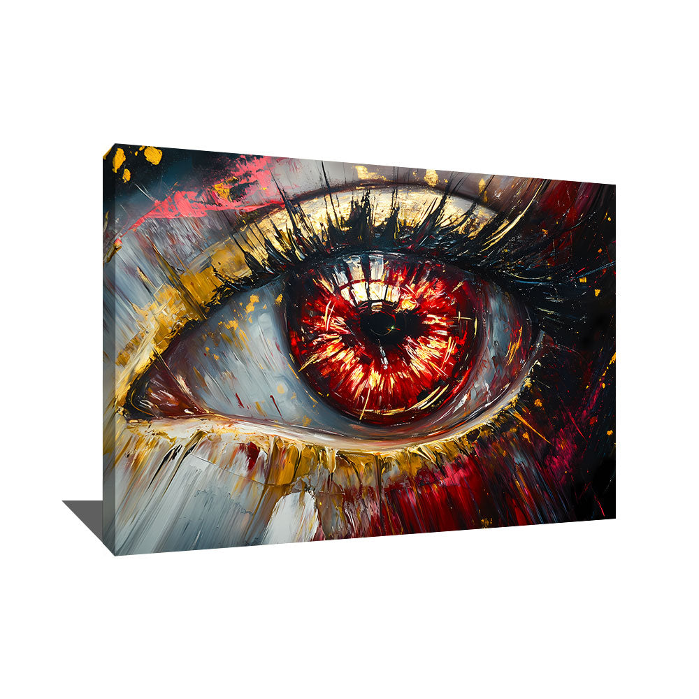 ABSTRACT EYE ART PAINTING 