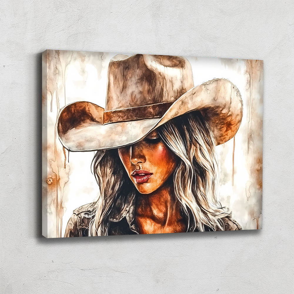 Tableau Femme Western