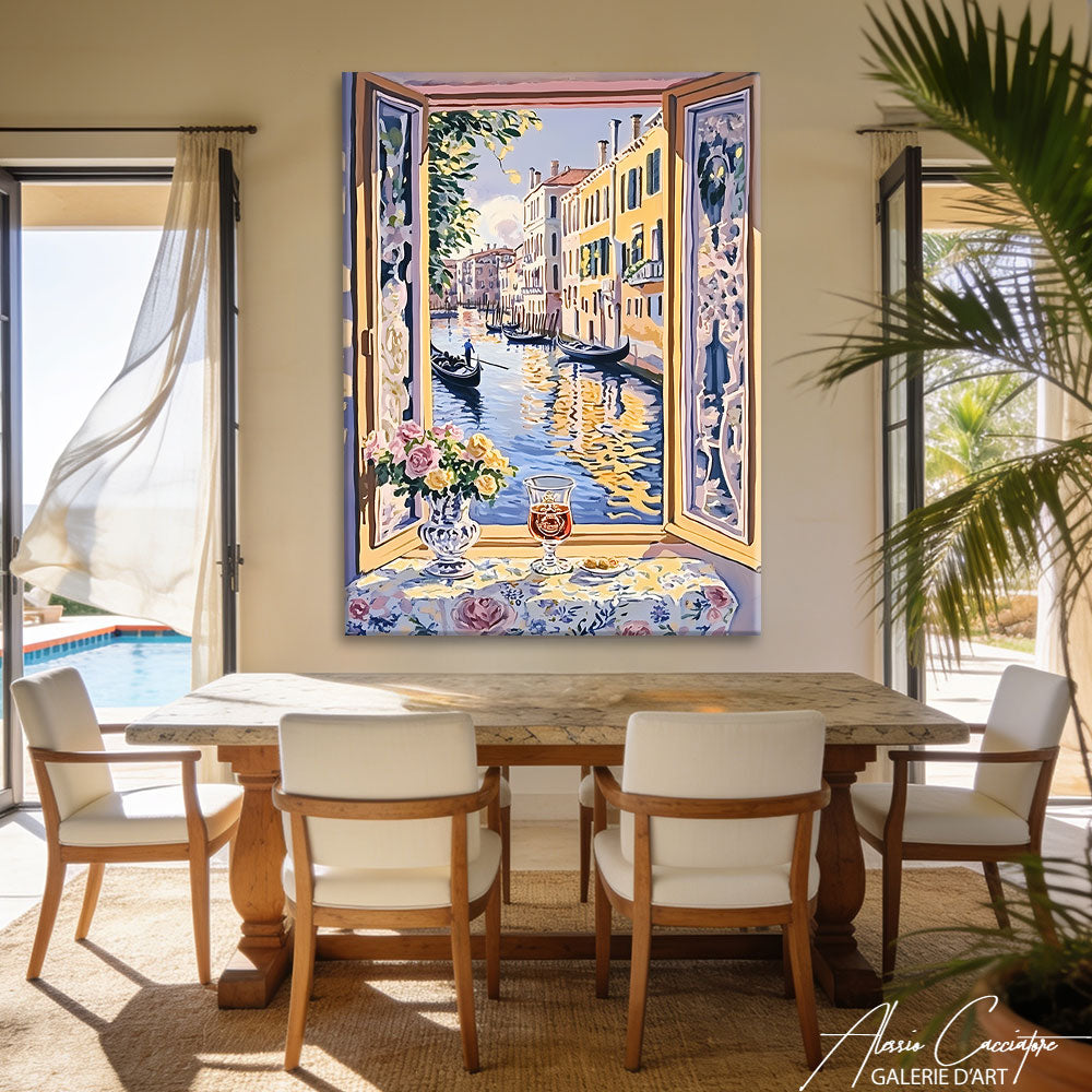 Affiche Venise Abstrait