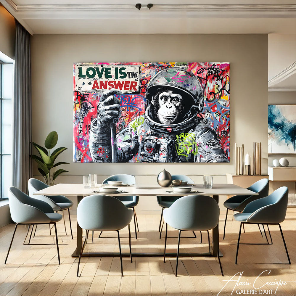 Tableau Street Art Moderne