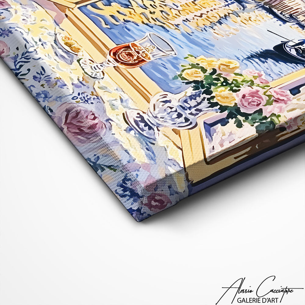 Art Mural Venise Abstrait