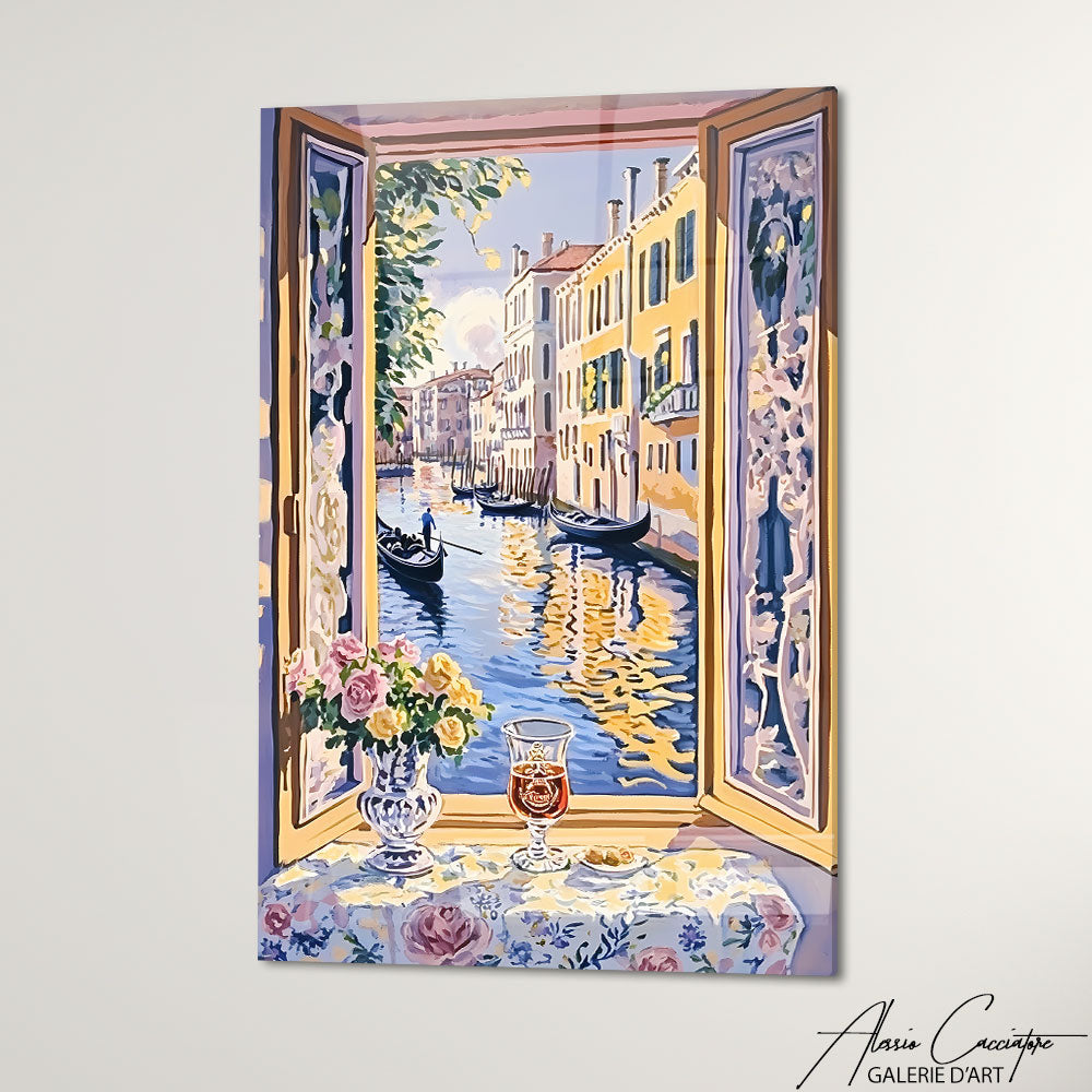 Cadre Venise Abstrait