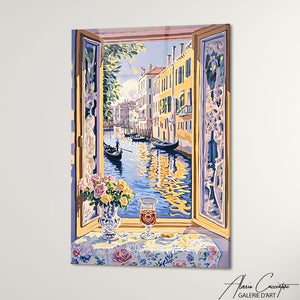 Cadre Venise Abstrait