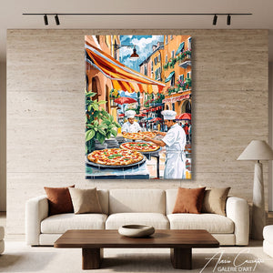 Peinture Pizzeria