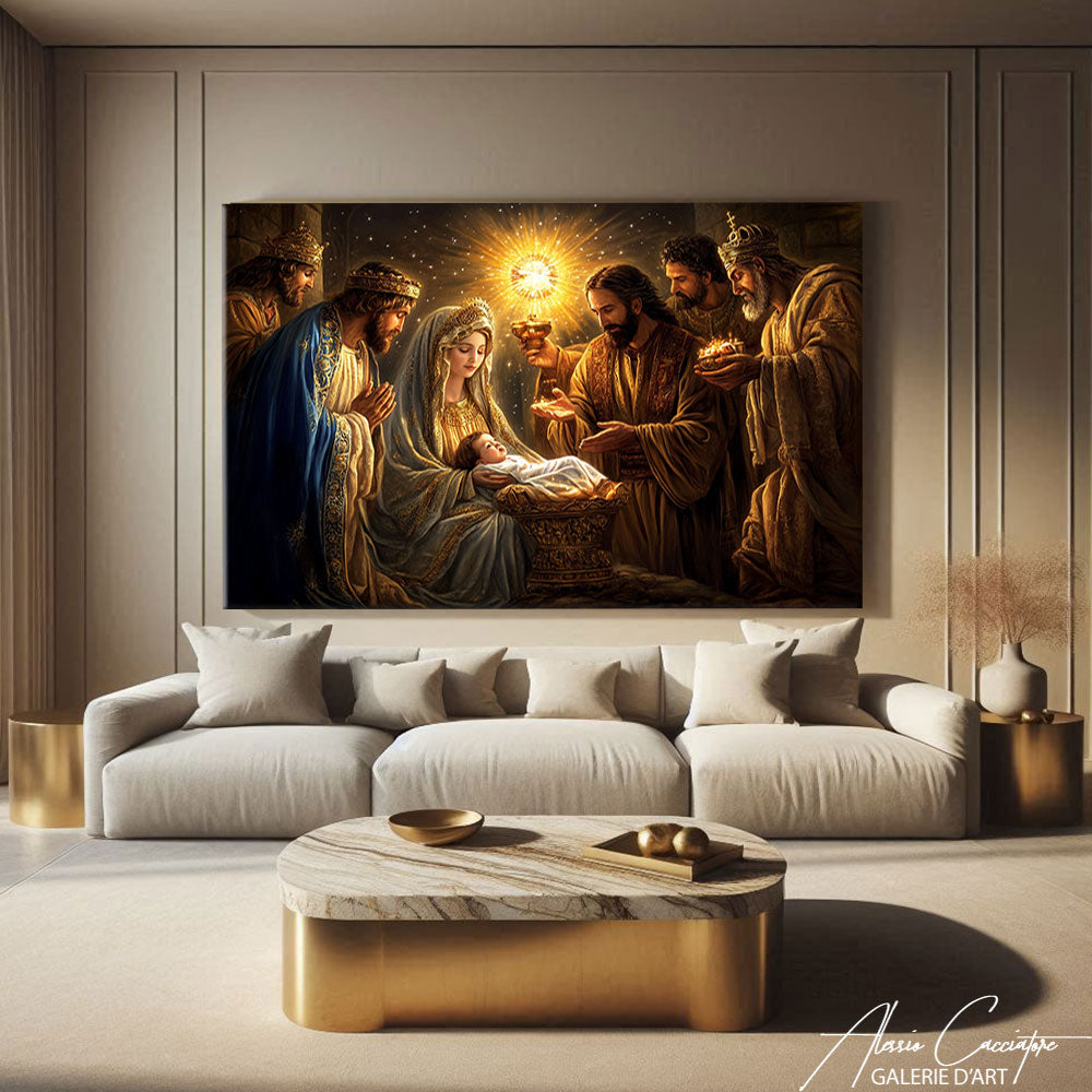 tableau rois mages