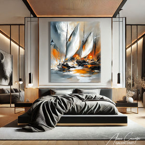 Tableau décoration salon moderne
