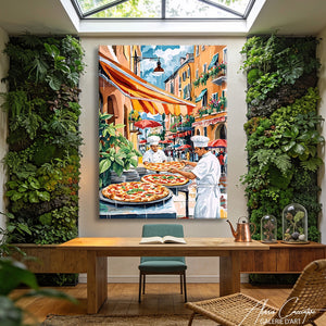 Affiche Pizzeria