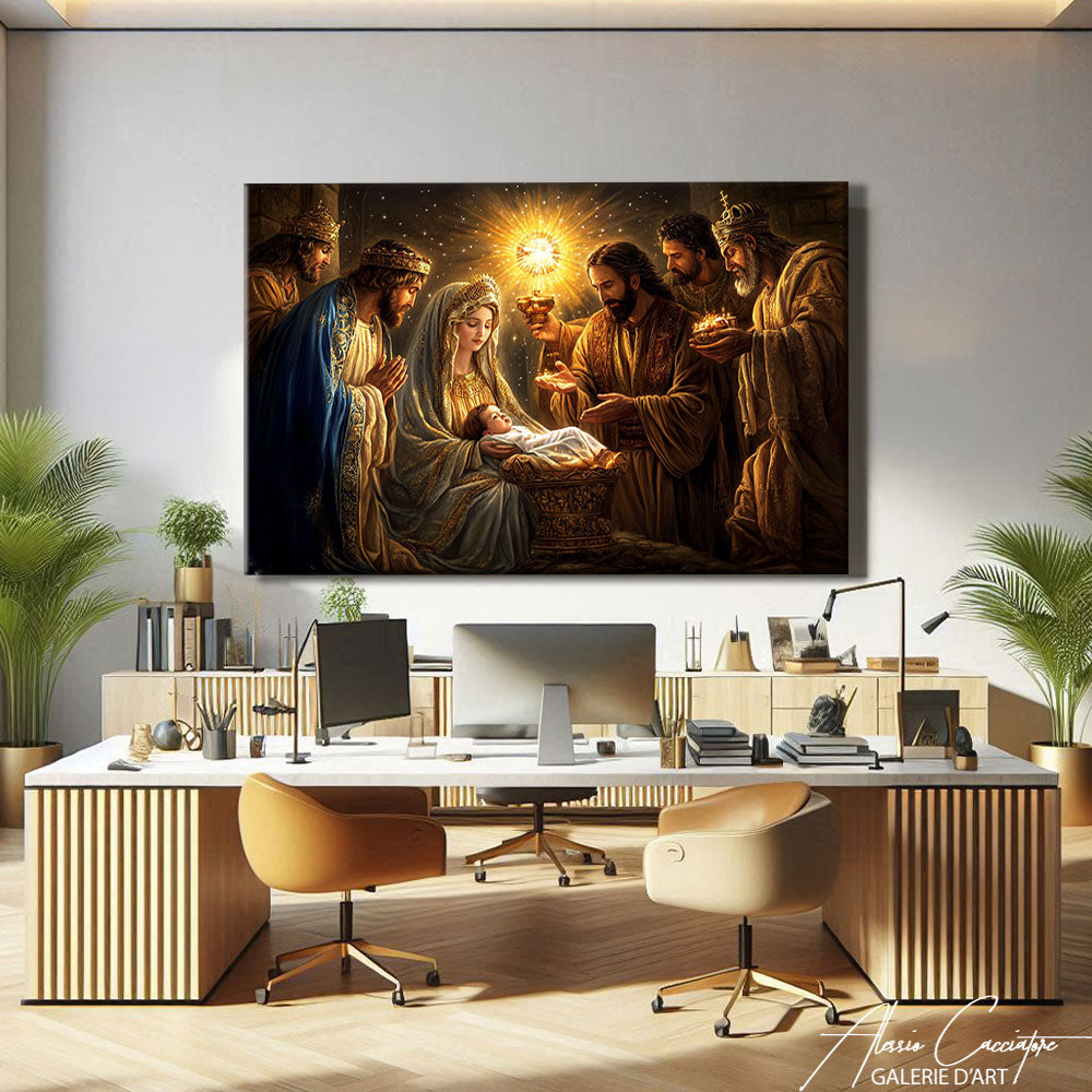 TABLEAU RELIGIEUX POUR BAPTÊME