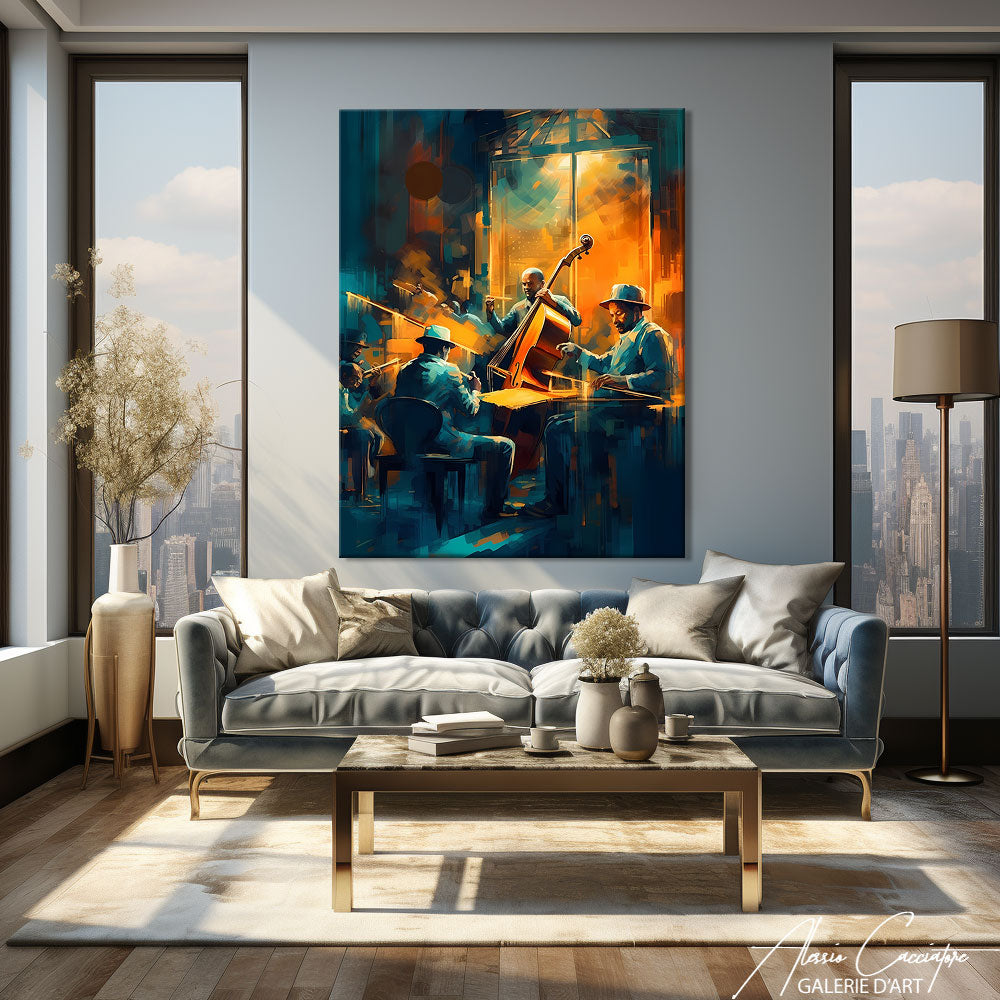 tableau musique jazz
