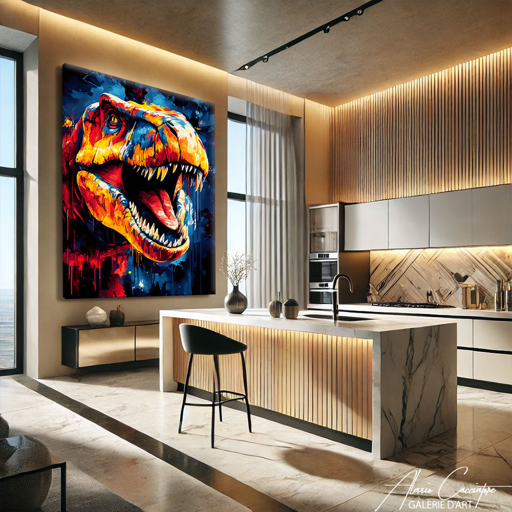 Tableau décoration salon moderne
