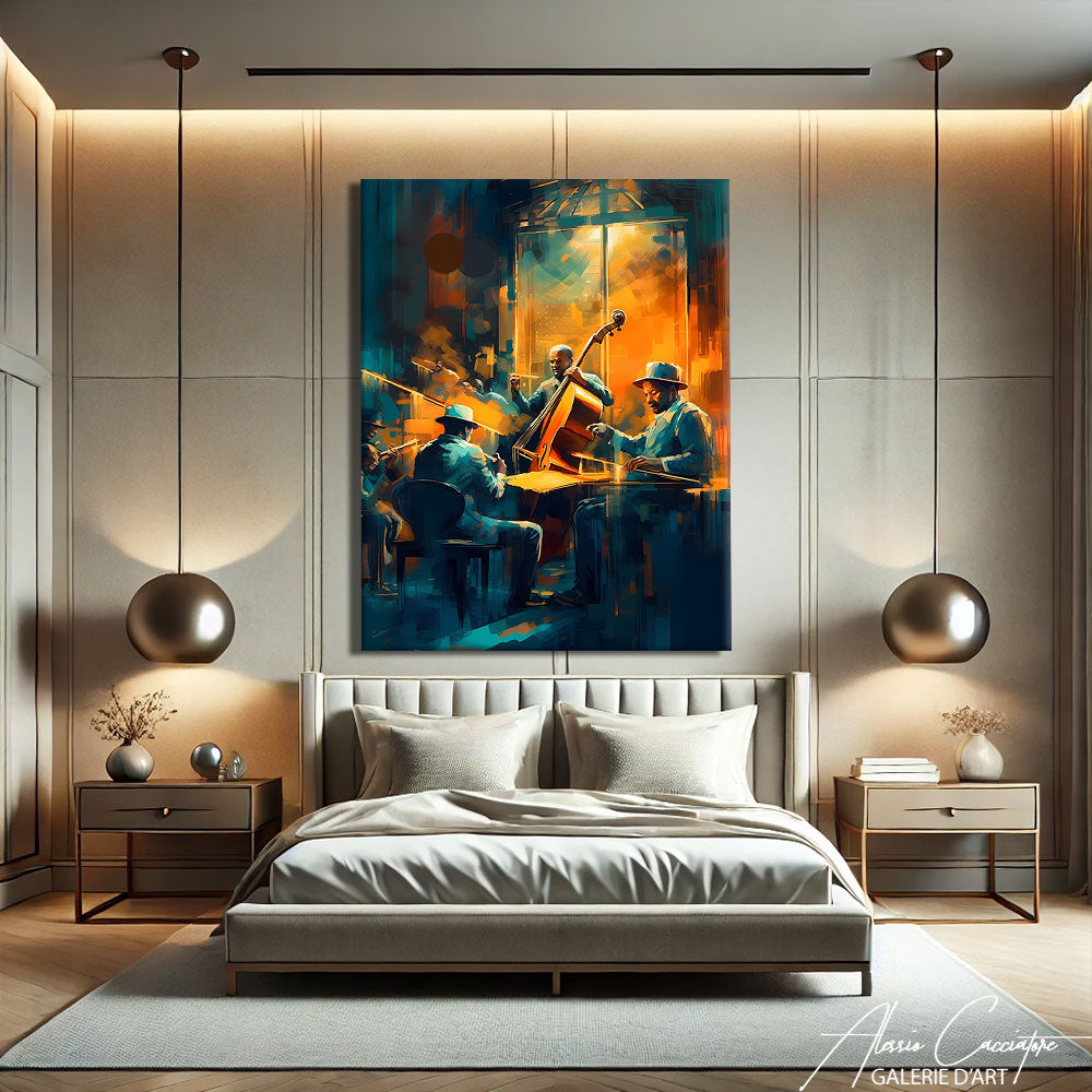 TABLEAU DÉCORATION JAZZ
